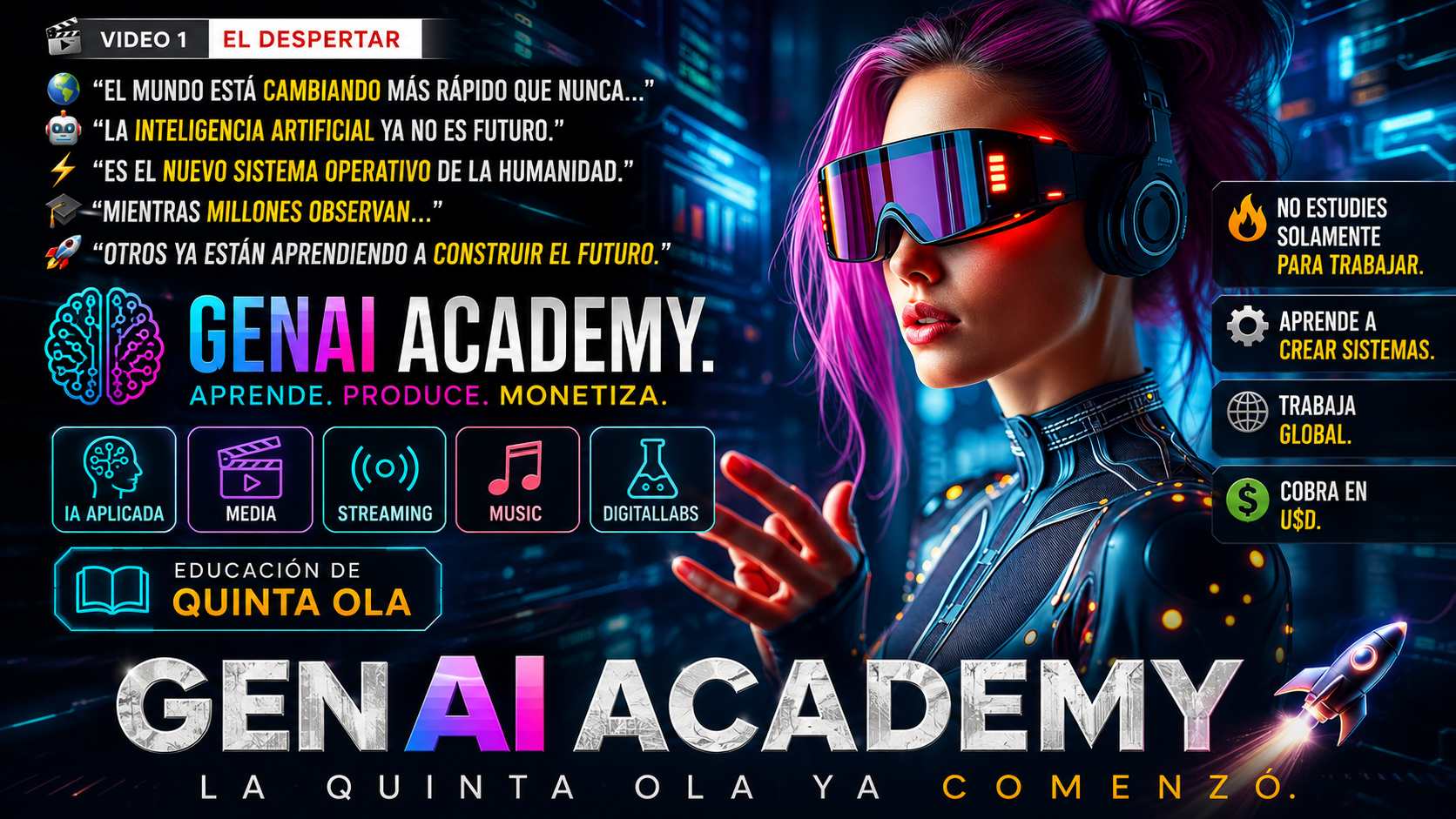 🎓🤖 TECNICATURA EN AICOURSES Y BIBLIOTECA DE PROMPTS (aprende, produce, monetiza)